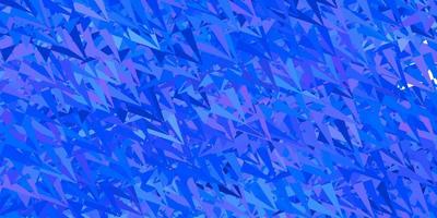 Dark blue vector pattern with polygonal shapes.