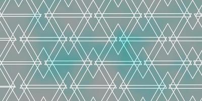 Light BLUE vector backdrop with lines, triangles.