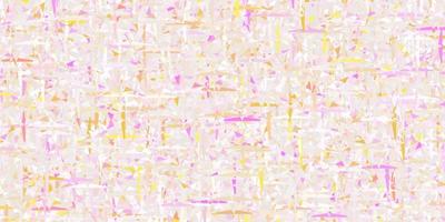 Light Pink, Yellow vector background with polygonal style.