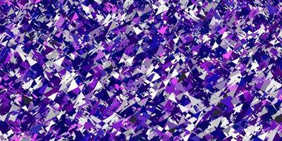 Light Purple vector pattern with polygonal style.