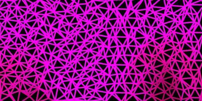 diseño de polígono degradado vectorial rosa claro. vector