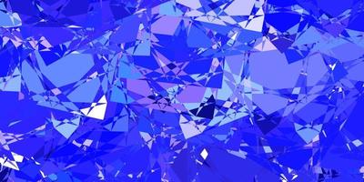 Light Purple vector backdrop with triangles, lines.