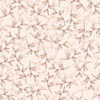Vector pattern in beige color. Vector seamless pattern design for textile, fashion, paper, packaging and branding.