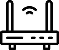 router vector illustration on a background.Premium quality symbols.vector icons for concept and graphic design.