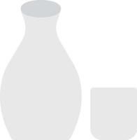 ilustración de vector de jarra en un fondo. símbolos de calidad premium. iconos vectoriales para concepto y diseño gráfico.