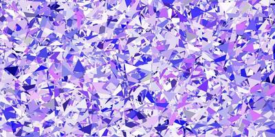 Light purple vector pattern with polygonal shapes.