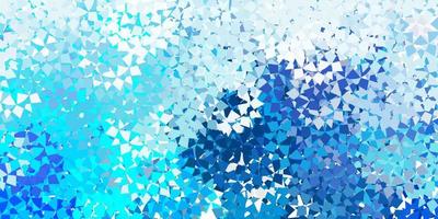 Light blue vector backdrop with lines, triangles.