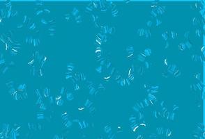 Light BLUE vector pattern in polygonal style with circles.
