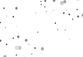 Light Green vector layout with circle shapes.