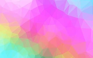 Light Multicolor, Rainbow vector low poly texture.