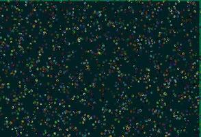 Light Multicolor, Rainbow vector texture with disks.