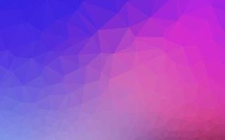 Light Pink, Blue vector polygon abstract backdrop.