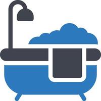 bath tub vector illustration on a background.Premium quality symbols.vector icons for concept and graphic design.