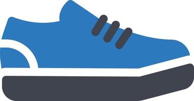 ilustración vectorial de zapatillas de deporte en un fondo. símbolos de calidad premium. iconos vectoriales para concepto y diseño gráfico. vector