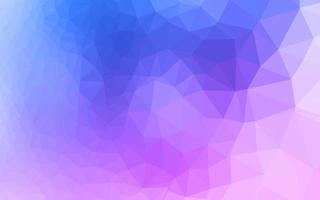 Light Pink, Blue vector abstract mosaic background.