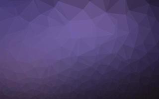 Dark Purple vector abstract mosaic background.