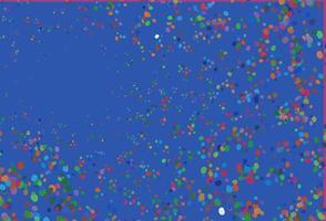 Light Multicolor, Rainbow vector pattern with liquid shapes.