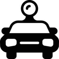 Ilustración de vector de coche en un fondo. Símbolos de calidad premium. Iconos vectoriales para concepto y diseño gráfico.