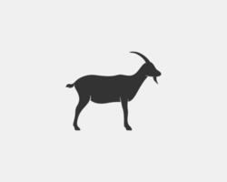 Goat vector silhouette