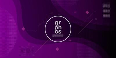 Modern abstract dark violet lavender purple with lines gradient background. simple pattern for display ad website template wallpaper poster. Eps10 vector