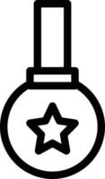 medal vector illustration on a background.Premium quality symbols.vector icons for concept and graphic design.