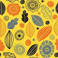 pattern in Scandinavian style vector