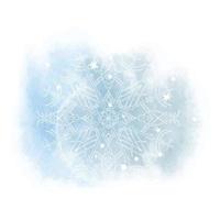 Beautiful abstract template with blue set gentle winter backgrounds vector