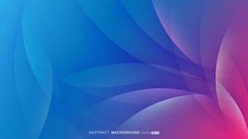 Abstract colorful background with curve and light composition vector