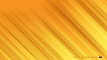 Abstract orange background with gradient diagonal light and shadow vector