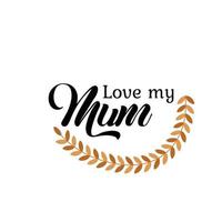 Mother's Day Special design for print vector