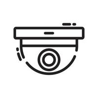 CCTV Security Camera Icon vector