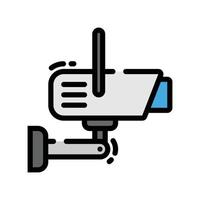 CCTV Security Camera Icon vector