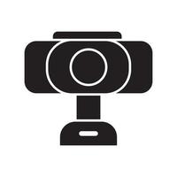 CCTV Security Camera Icon vector