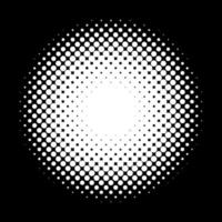 Circle halftone element. Polka dots fade circle dots gradient background. Dotted Gradient Halftone Round. Trendy vector design element