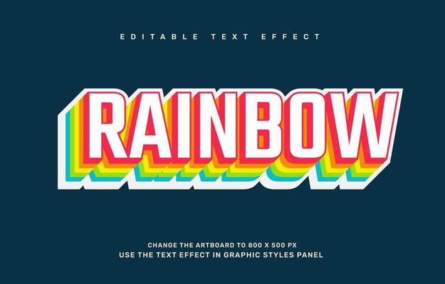 Vintage text effect
