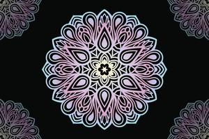 Mandala Design. Round lace pattern design. vector