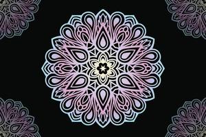 Mandala Design. Round lace pattern design. vector