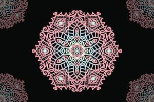 Mandala Design. Round lace pattern design. vector