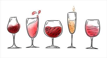 Wine Glass Vector Art, Icons, and Graphics for Free Download