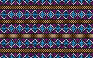 Geometric ethnic oriental,  Diagonal ikat stripes, Zigzag seamless pattern traditional Design.  Lahu fabric pattern.  Fabric pattern for shirt. vector
