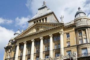 Budapest, Hungary, 2014. View of Anker House in Budapest photo