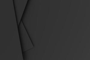 layers of black paper layers abstract background with copy space photo