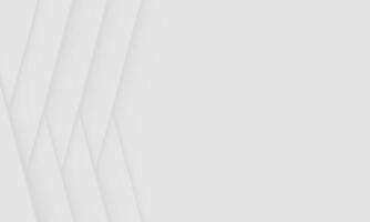 Minimalist clean copy space white background in stacked layers. abstract background. 3d rendering. photo