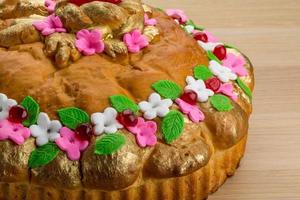 Karavay - Russian traditional bread photo