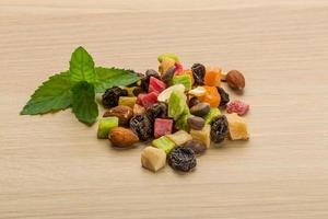 Dried fruits mix photo