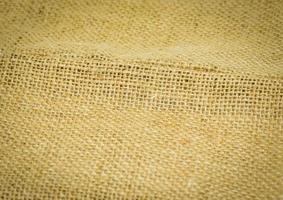 Fondo de textura de saco de arpillera de cerca foto