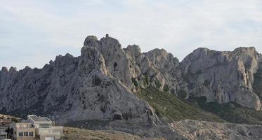 Coastal landscape outside of Marseille, France photo