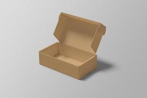 Box Blank Mockup photo