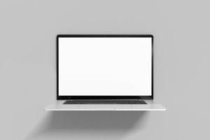 Laptop Screen Blank Mockup photo