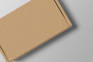 Box Blank Mockup photo